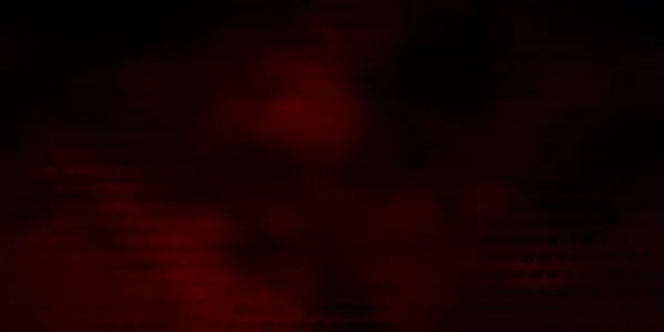 Plantilla Vectorial Rojo Oscuro Con Círculos — Vector de stock