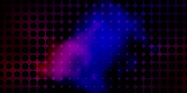 Daireli koyu mavi, kırmızı vektör arkaplan.