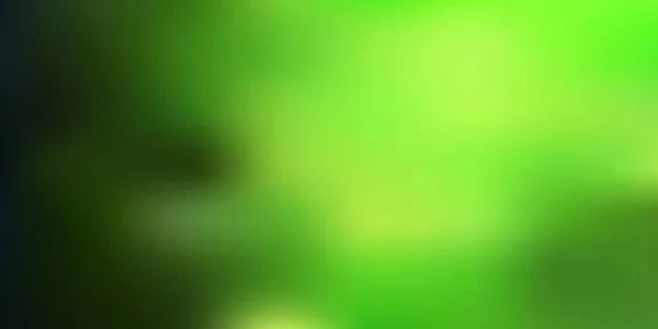 Tmavě Zelená Žlutá Rozmazaná Vektorová Skvrna Rozmazat Barevné Ilustrace Zbrusu — Stockový vektor