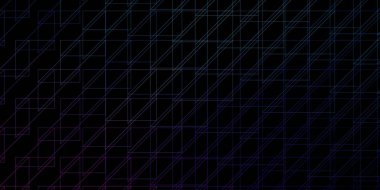 Koyu Mavi, kırmızı çizgili vektör düzeni.