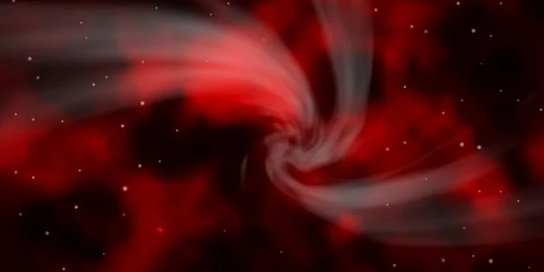 Темно Червона Векторна Текстура Красивими Зірками — стоковий вектор