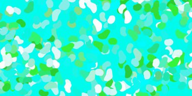 Karmaşık şekilli açık yeşil vektör arkaplanı. Basit gradyan şekilli renkli bir çizim. Cep telefonları için arka plan.