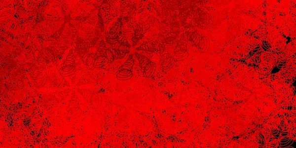 Daireli Koyu Kırmızı Bir Şablon Renkli Çember Şekilli Modern Soyut — Stok Vektör