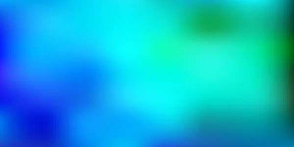 ライトブルー グリーンベクトルグラデーションブラーパターン ハーフトーンスタイルでグラデーションとカラフルなイラスト 携帯電話の背景 — ストックベクタ