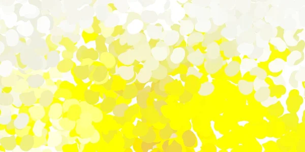 Light Yellow Vector Template Abstract Forms Simple Design Abstract Style — Stock Vector