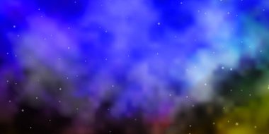 Açık mavi, güzel yıldızlı yeşil vektör dokusu.