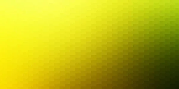 Light Green Yellow Vector Texture Rectangular Style — Stock Vector