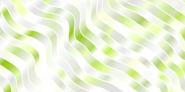 曲線を持つライトグリーンベクトルレイアウト — ストックベクタ