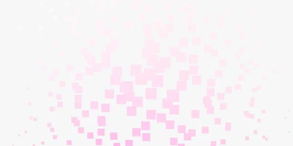 Light Pink Yellow Vector Backdrop Rectangles — Stock Vector