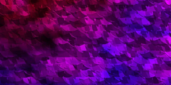 Hellvioletter Vektorhintergrund Mit Dreiecken Dreiecke Auf Abstraktem Hintergrund Mit Buntem — Stockvektor