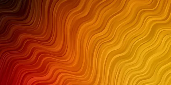 Φως Πορτοκαλί Διάνυσμα Φόντο Λυγισμένες Γραμμές — Διανυσματικό Αρχείο