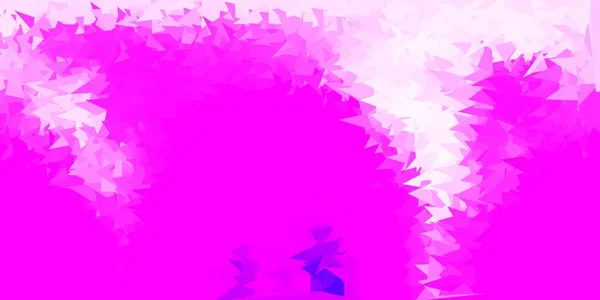 Светло Фиолетовый Векторный Многоугольный Фон Новая Красочная Иллюстрация Формами Градиентных — стоковый вектор