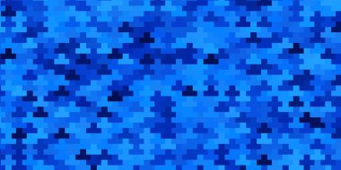 Çokgen biçiminde hafif BLUE vektör arkaplanı.