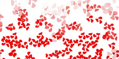 Açık kırmızı, sarı vektör arkaplan ve kaotik şekiller. Soyut tarzda renkli şekilli bir illüstrasyon. İşiniz için akıllı tasarım.