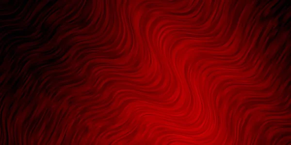 Темно Червоне Векторне Компонування Кривими — стоковий вектор