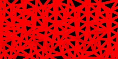 Koyu turuncu üçgen mozaik tasarım. Zarif eğimli üçgenli soyut illüstrasyon. Cep telefonları için arkaplan.