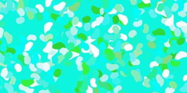 Rastgele şekilli açık yeşil vektör arkaplanı. Basit gradyan şekilli renkli bir çizim. Web siteniz için basit illüstrasyon.