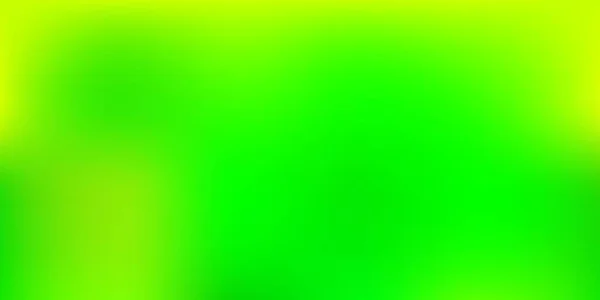 Verde Claro Vector Amarillo Dibujo Desenfoque Abstracto Gradiente Colorido Ilustración — Vector de stock