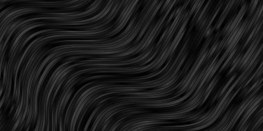 Açık Mavi, kıvrımlı çizgileri olan yeşil vektör deseni.