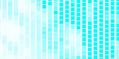 Dikdörtgenli hafif BLUE vektör şablonu.