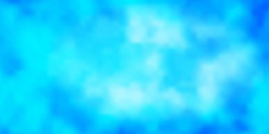 Kümülüs ile hafif Mavili vektör arkaplanı.