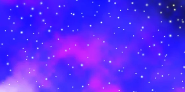 Rosa Claro Textura Vectorial Azul Con Hermosas Estrellas — Vector de stock