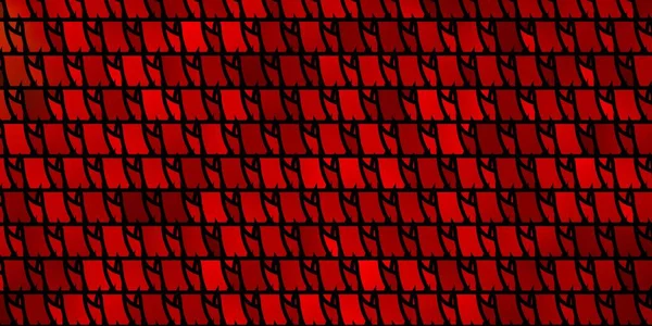 Vermelho Escuro Textura Vetorial Amarela Com Estilo Triangular Design Decorativo — Vetor de Stock