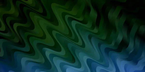 ライトピンク円弧の緑のベクトル背景 — ストックベクタ