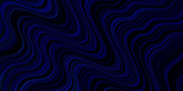 Dark Blue Green Vector Texture Curves — Stock Vector