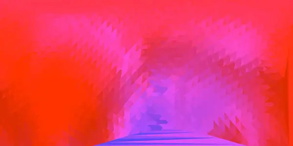 Rosa Escuro Modelo Triângulo Abstrato Vetorial Amarelo Ilustração Abstrata Com — Vetor de Stock