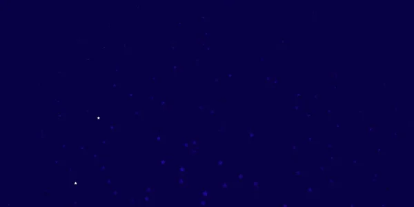 Modèle Vectoriel Violet Foncé Avec Étoiles Néon — Image vectorielle