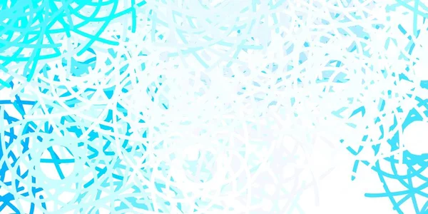 Hellrosa Blaues Vektormuster Mit Abstrakten Formen Illustration Mit Farbenfrohen Formen — Stockvektor