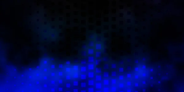 Biru Gelap Pola Vektor Hijau Dalam Gaya Persegi - Stok Vektor