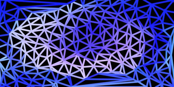 Светло Фиолетовый Векторный Геометрический Многоугольник Современная Абстрактная Иллюстрация Многоугольными Треугольниками — стоковый вектор