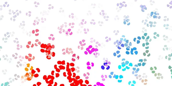 Modèle Vectoriel Multicolore Clair Avec Des Formes Abstraites Illustration Colorée — Image vectorielle
