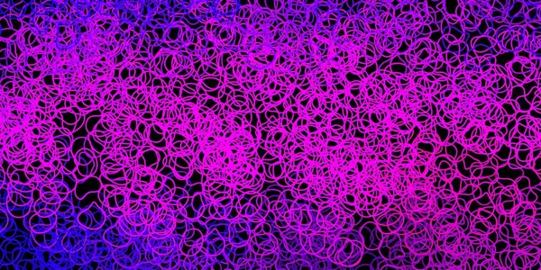 Plantilla Vectorial Color Púrpura Oscuro Con Formas Abstractas Ilustración Abstracta — Archivo Imágenes Vectoriales