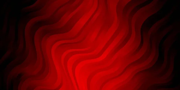 Texture Vettoriale Rosso Scuro Con Curve — Vettoriale Stock