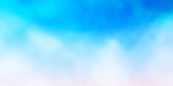 Hellblauer Gelber Vektorhintergrund Mit Kumulus Abstrakte Illustration Mit Bunten Gradientenwolken — Stockvektor