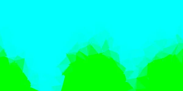Светло Зеленая Векторная Геометрическая Многоугольная Компоновка Градиентная Иллюстрация Многоугольном Стиле — стоковый вектор