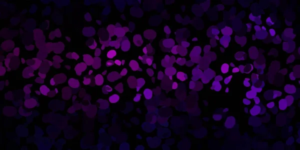 Dark Purple Vector Texture Memphis Shapes Απλό Σχέδιο Αφηρημένο Στυλ — Διανυσματικό Αρχείο