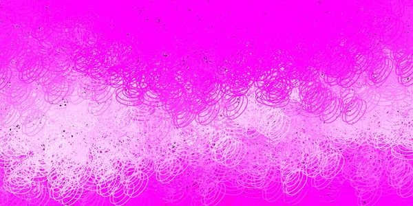 Темно Розовая Векторная Текстура Дисками Абстрактная Иллюстрация Красочными Пятнами Стиле — стоковый вектор