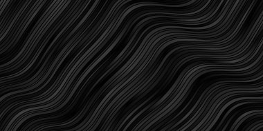 Eğri çizgileri olan hafif Mavili vektör deseni.