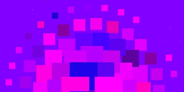 Світло Фіолетовий Рожевий Векторний Візерунок Квадратному Стилі — стоковий вектор