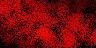 Koyu mor, dairesel yay ile pembe vektör arkaplan. Rengarenk çizgileri ve şekilleri olan parlak bir örnek. Web siteleri, iniş sayfaları için desen.