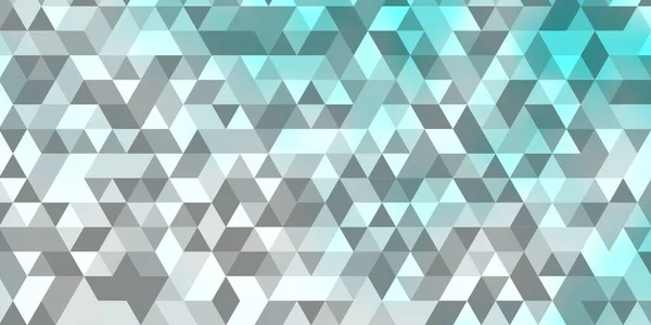 Hellblaues Vektormuster Mit Polygonalem Stil Schöne Illustration Mit Dreiecken Naturstil — Stockvektor