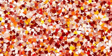 Çokgen biçimli açık mavi vektör arkaplanı. Üçgen şekilli ışıltılı soyut çizimler. Duvar kağıtları için şablon.