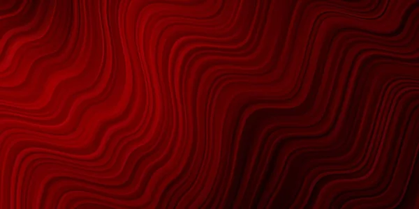 Шаблон Темно Красного Вектора Кривыми Линиями — стоковый вектор