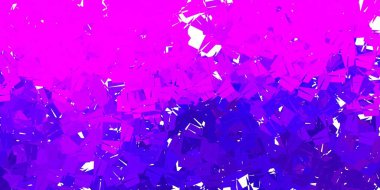 Koyu mor vektör çokgen arka plan. Zarif eğimli üçgenli soyut illüstrasyon. İşiniz..