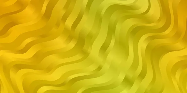 Modèle Vectoriel Vert Clair Jaune Avec Lignes Illustration Dégradée Dans — Image vectorielle