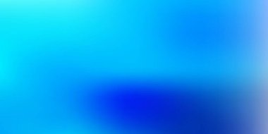 Açık mavi vektör arkaplanı bulanıklaştırdı. Görüntü stili ve gradyan ile soyut renkli resimleme. Tasarımın için en iyi seçim.